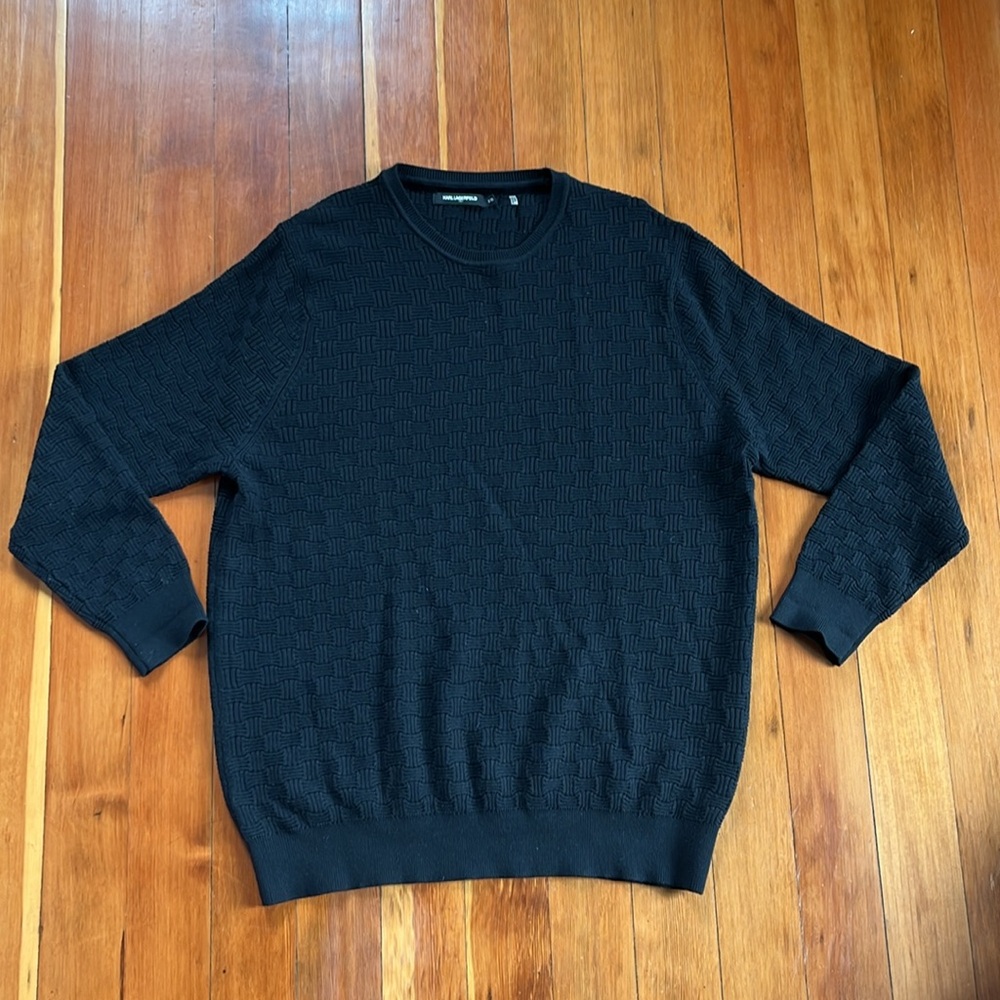 Karl Lagerfeld Black Sweater
